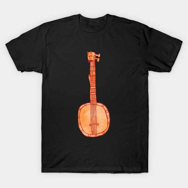 Tiki Parlour Devil Banjo T-Shirt by Tiki Parlour Recordings